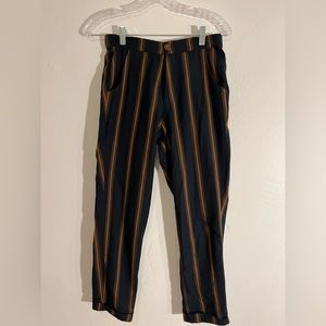 retro pinstriped pants ✨